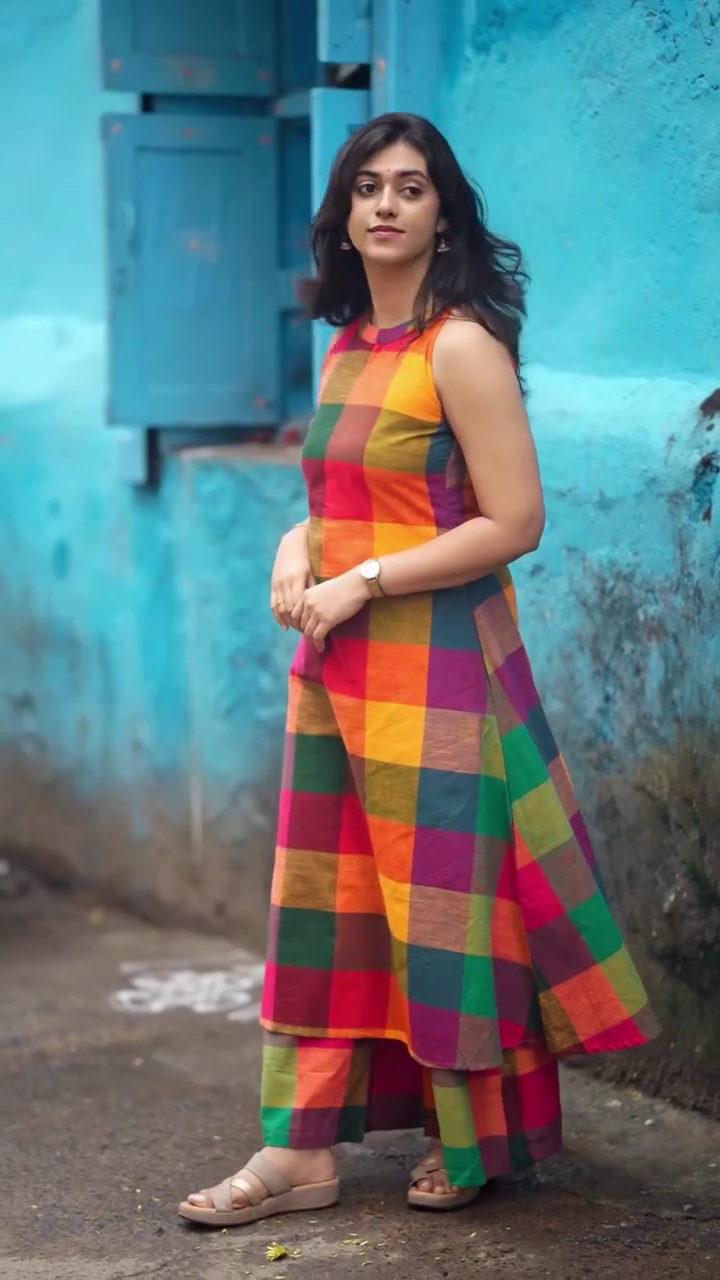 Breezy Elegance – Cotton Linen Kurta Set for Everyday Comfort