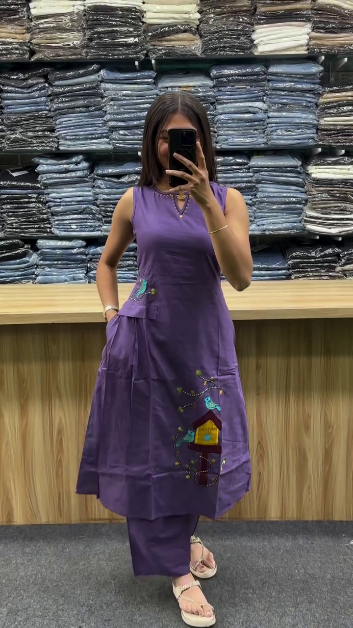 Effortless Style – Comfortable & Chic Kura Plazo Pair