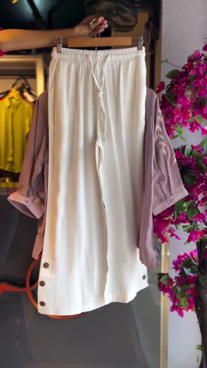 Fresh & Feminine – Floral Embroidered Cotton Co-Ord Set