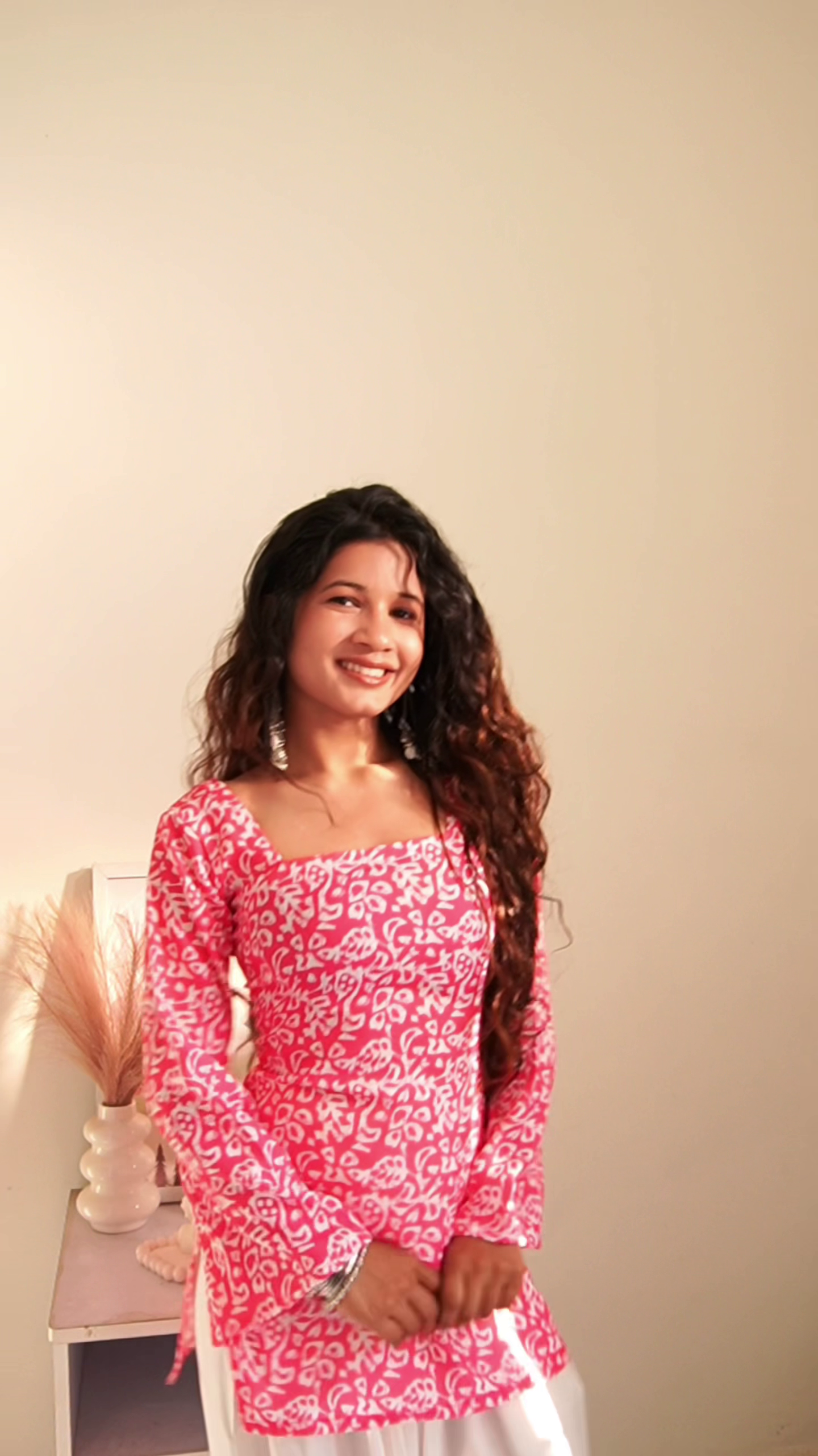 Stylish Bell Sleeve Short Kurti – Feminine Charm Meets Modern Comfort