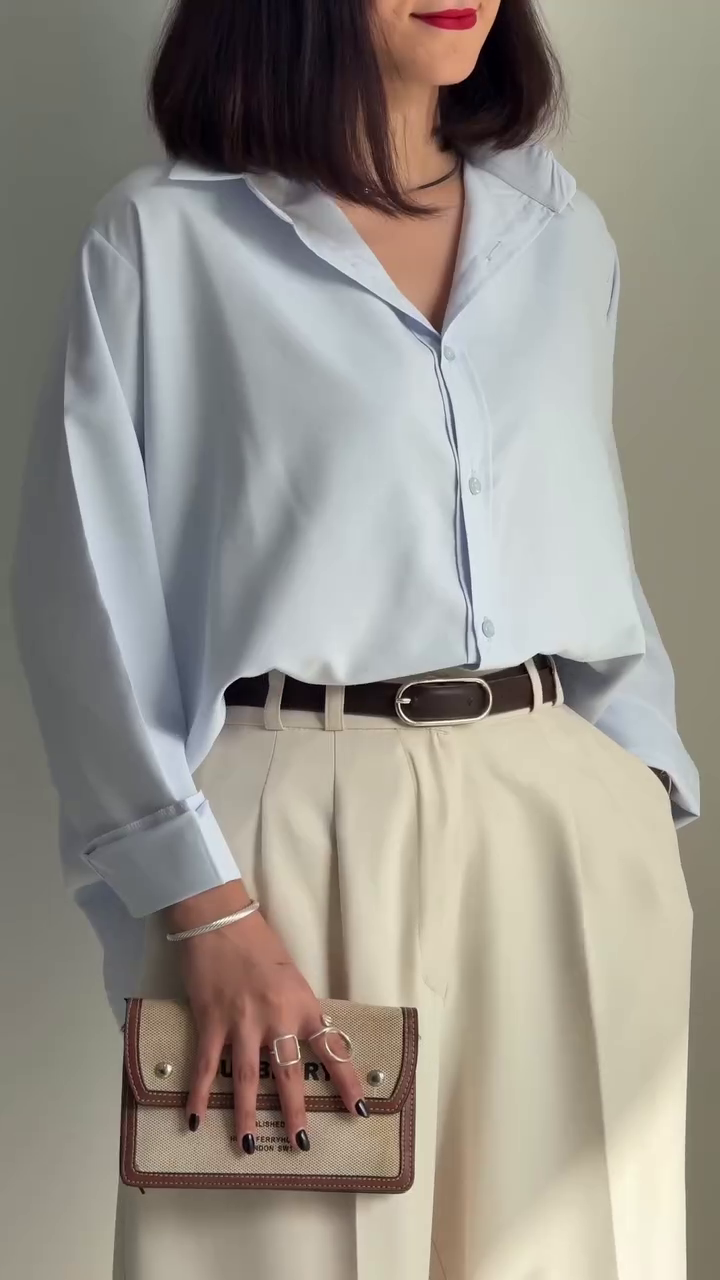 Brown Long-Sleeve Shirt – Classic Comfort Meets Everyday Style