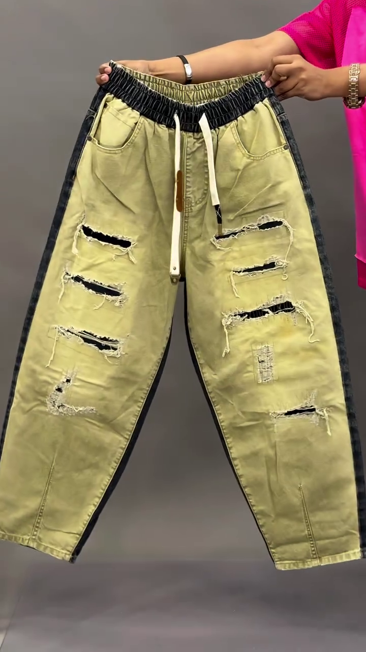 Men’s Baggy Cargo Jeans – Urban Streetwear Meets Functional Comfort