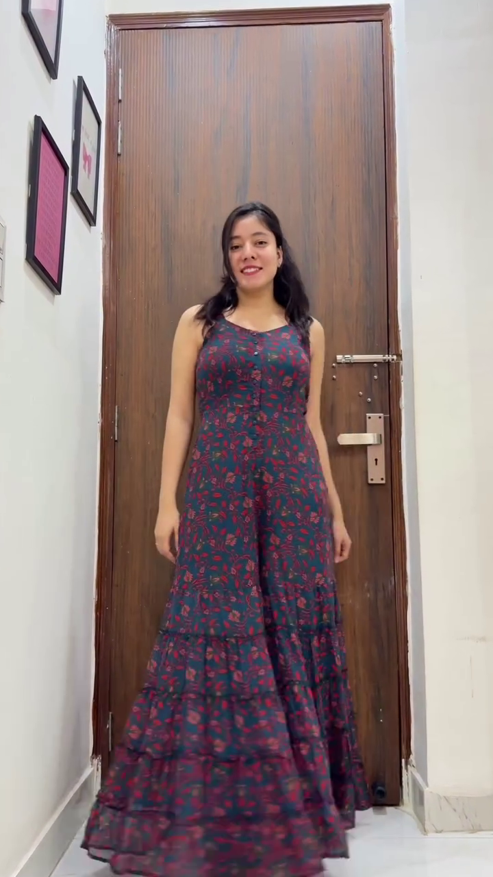 Chic Women’s Floral Print Jumpsuit with Convenient Insert Pockets – Effortless Style & Comfort