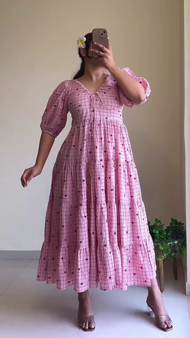 Chic Women’s Blue Square Neck Ethnic Print Fit & Flare Midi Dress – Effortless Elegance Meets Comfort