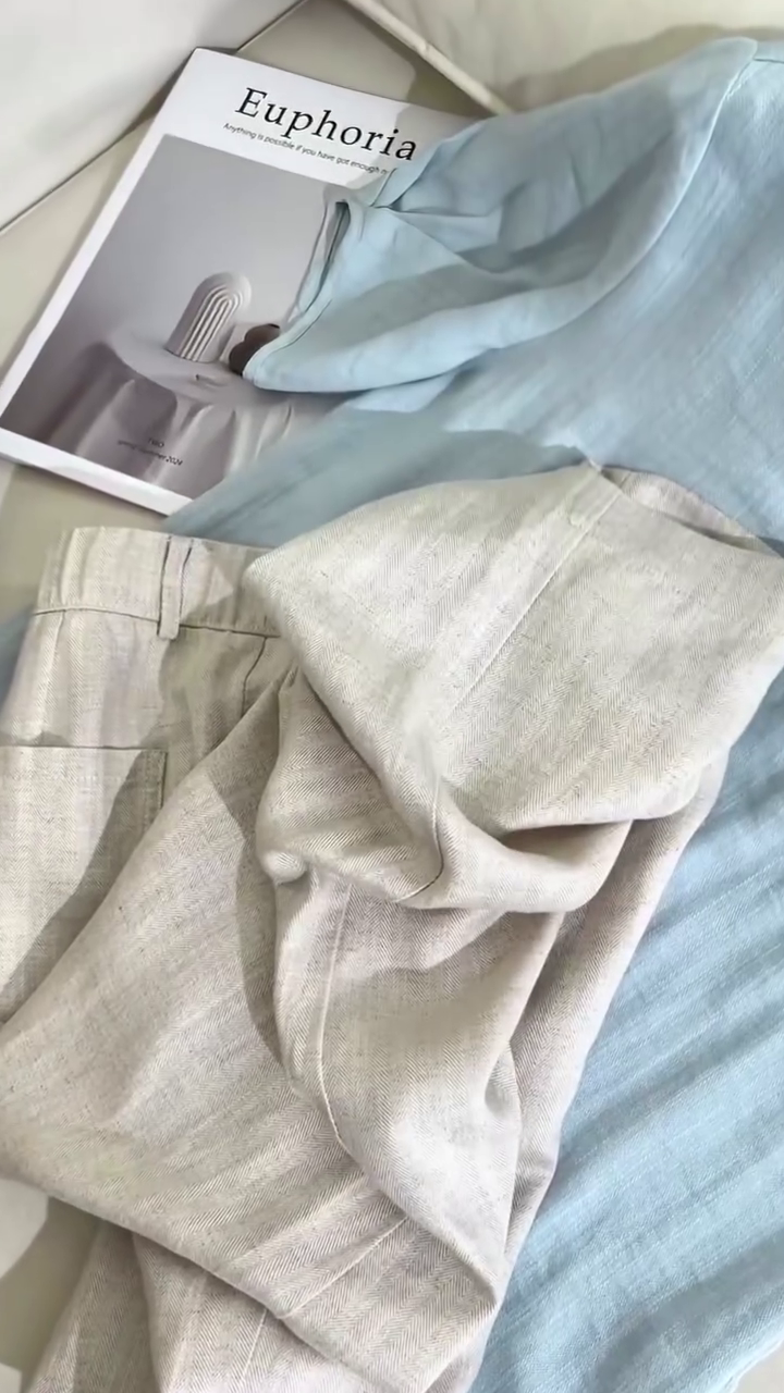 Sky Blue Short Kurti with Trousers – Effortless Everyday Elegance for Women 🌸✨