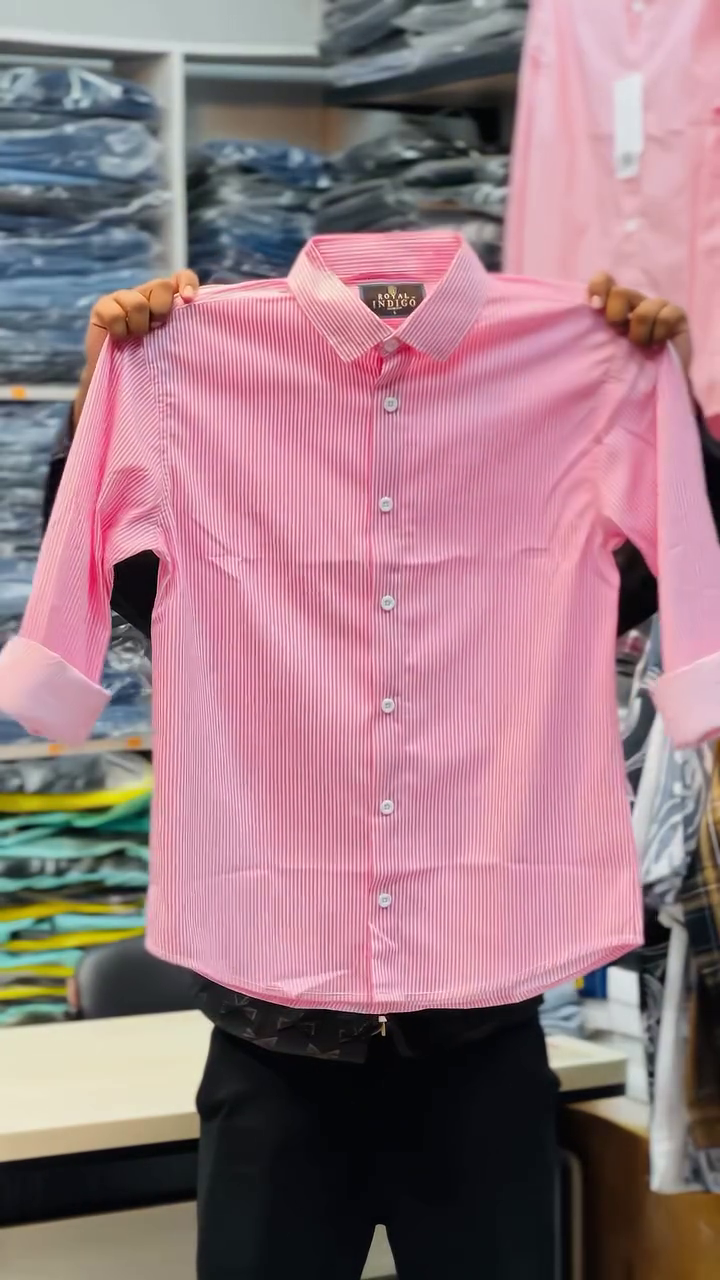 Men’s Striped Formal Shirt – Classic Elegance with a Modern Edge