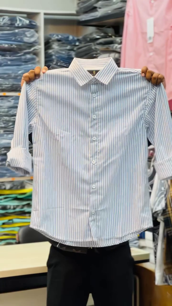 Men’s Striped Formal Shirt – Classic Elegance with a Modern Edge