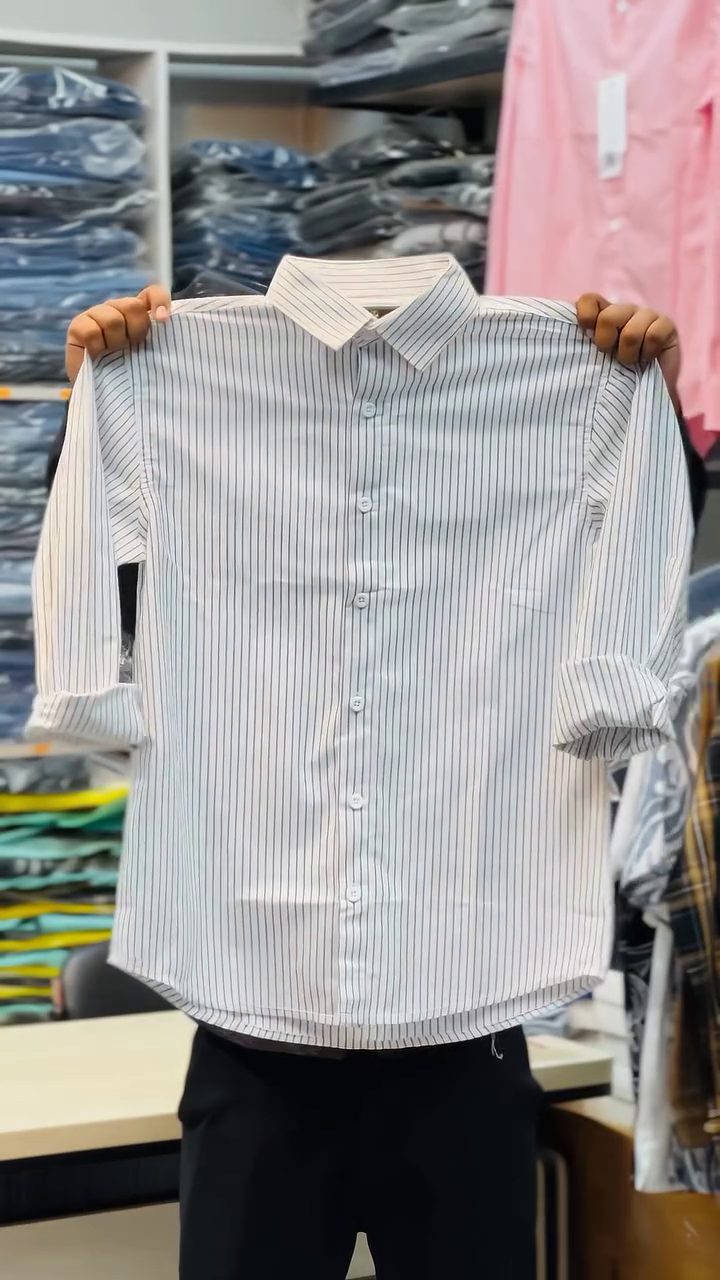 Men’s Striped Formal Shirt – Classic Elegance with a Modern Edge