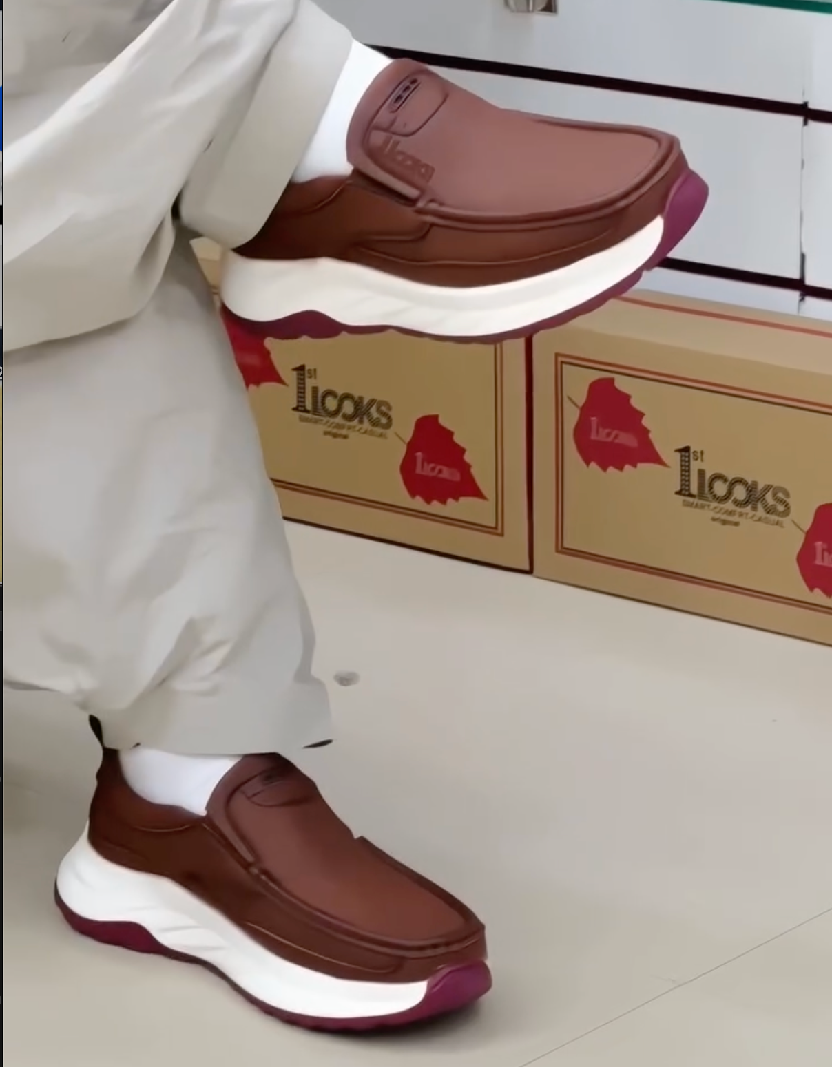 First Look New Casual Shoes – Premium Genuine Leather Style for Everyday Comfort