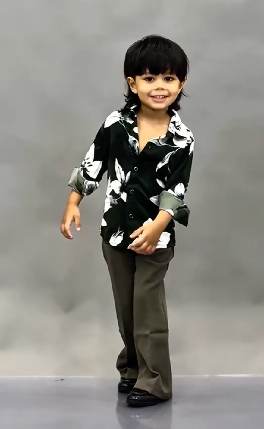 Adorable Floral Style Combo for Kids – Printed Shirt with Bootcut Pants | Just ₹149