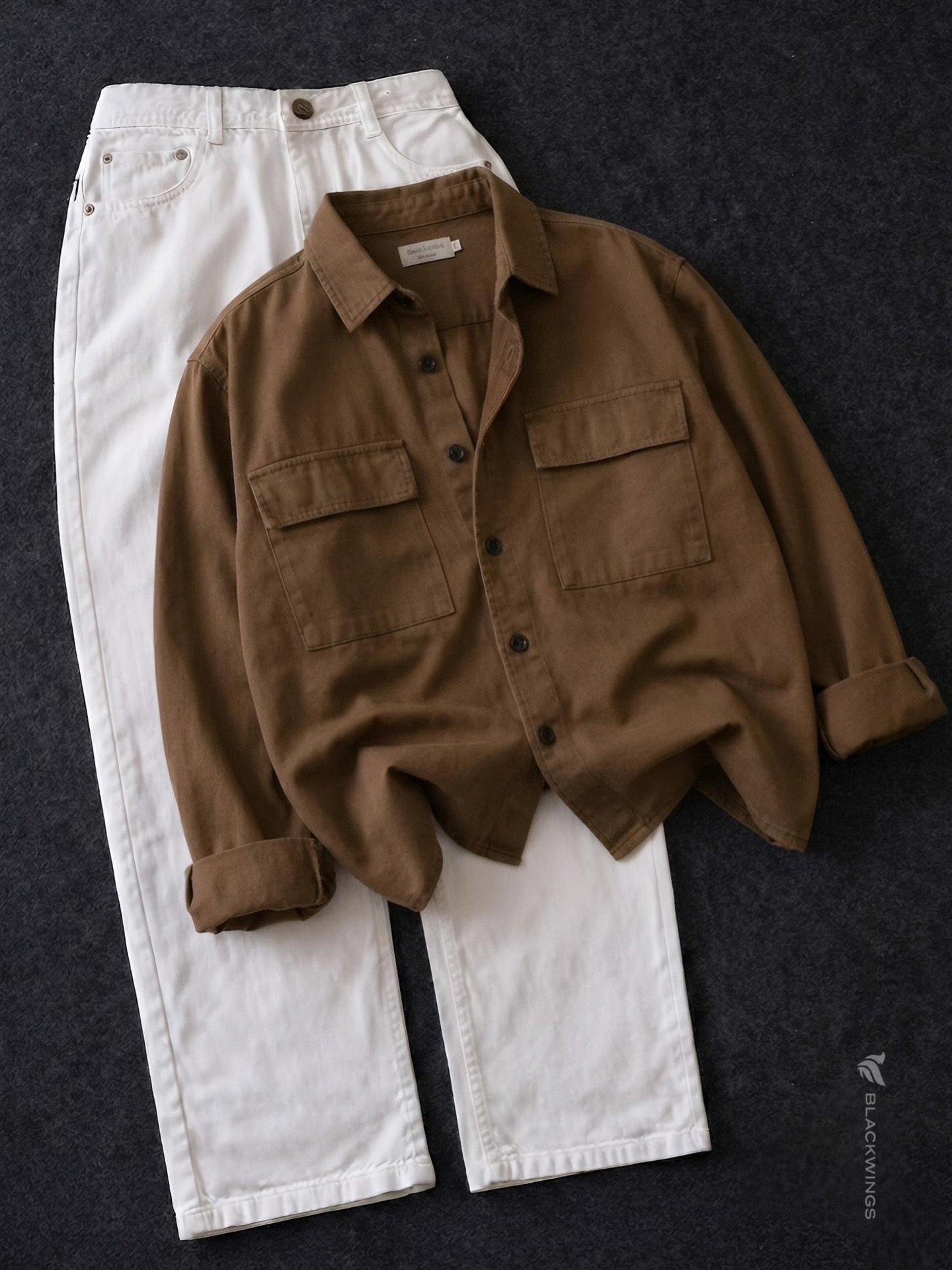 Blackwings Men’s Linen Shirt & Trousers Set – Premium Comfort Co-ord Outfit at Just ₹149 Only