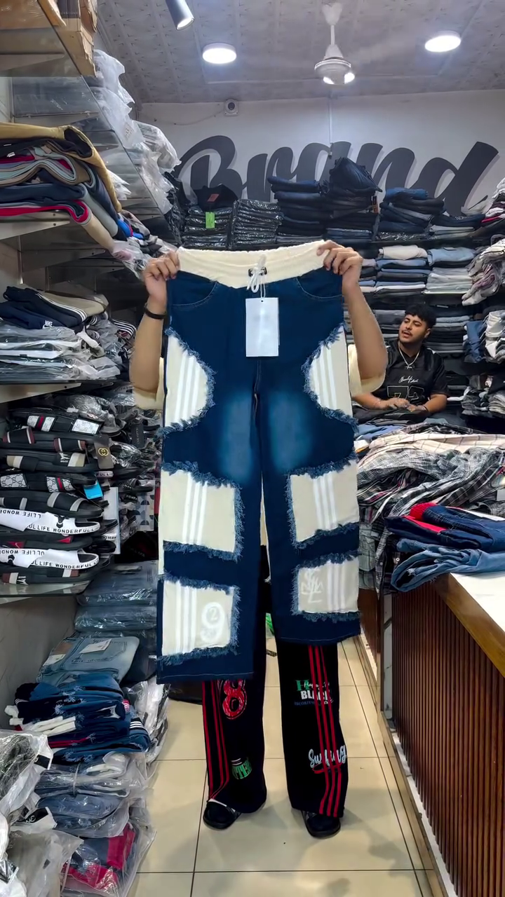 Street-Ready Comfort – Black Baggy Track Pants at Just ₹99!