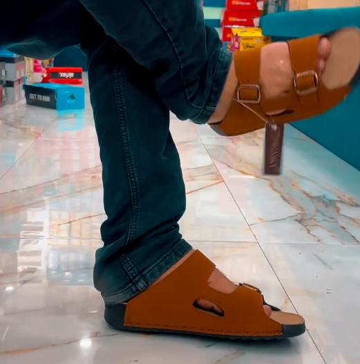 Comfort Premium Buckle Sandals – Stylish, Comfortable & Perfect for Everyday Wear