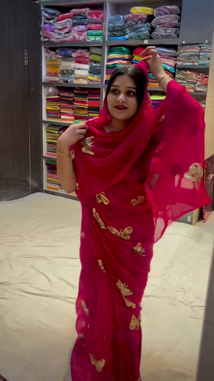Elegant Rajasthani Leheriya Saree – Traditional Grace