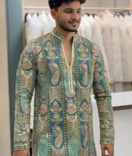 Premium Designer Sherwani – Royal Ethnic Wedding Wear