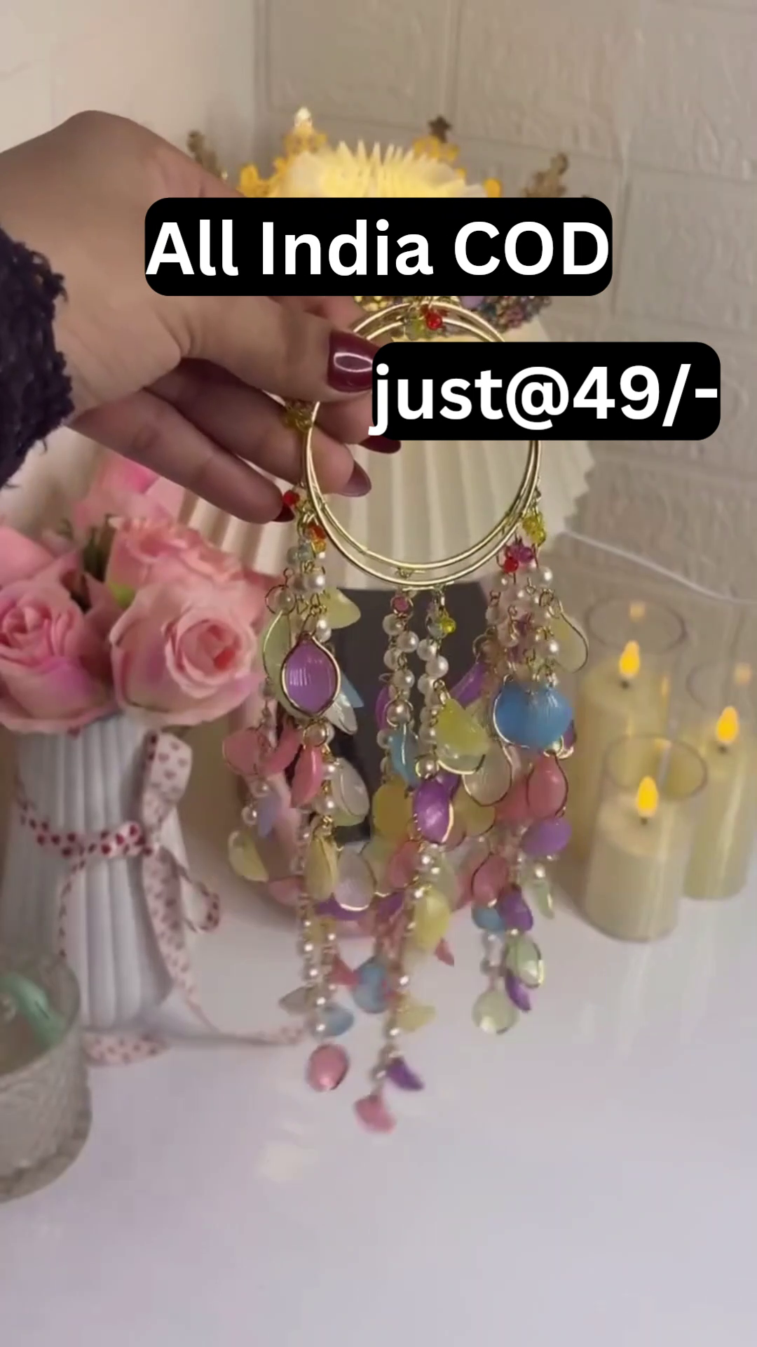 Elegant Multicolor Charm Bangles