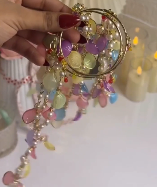 Elegant Multicolor Charm Bangles