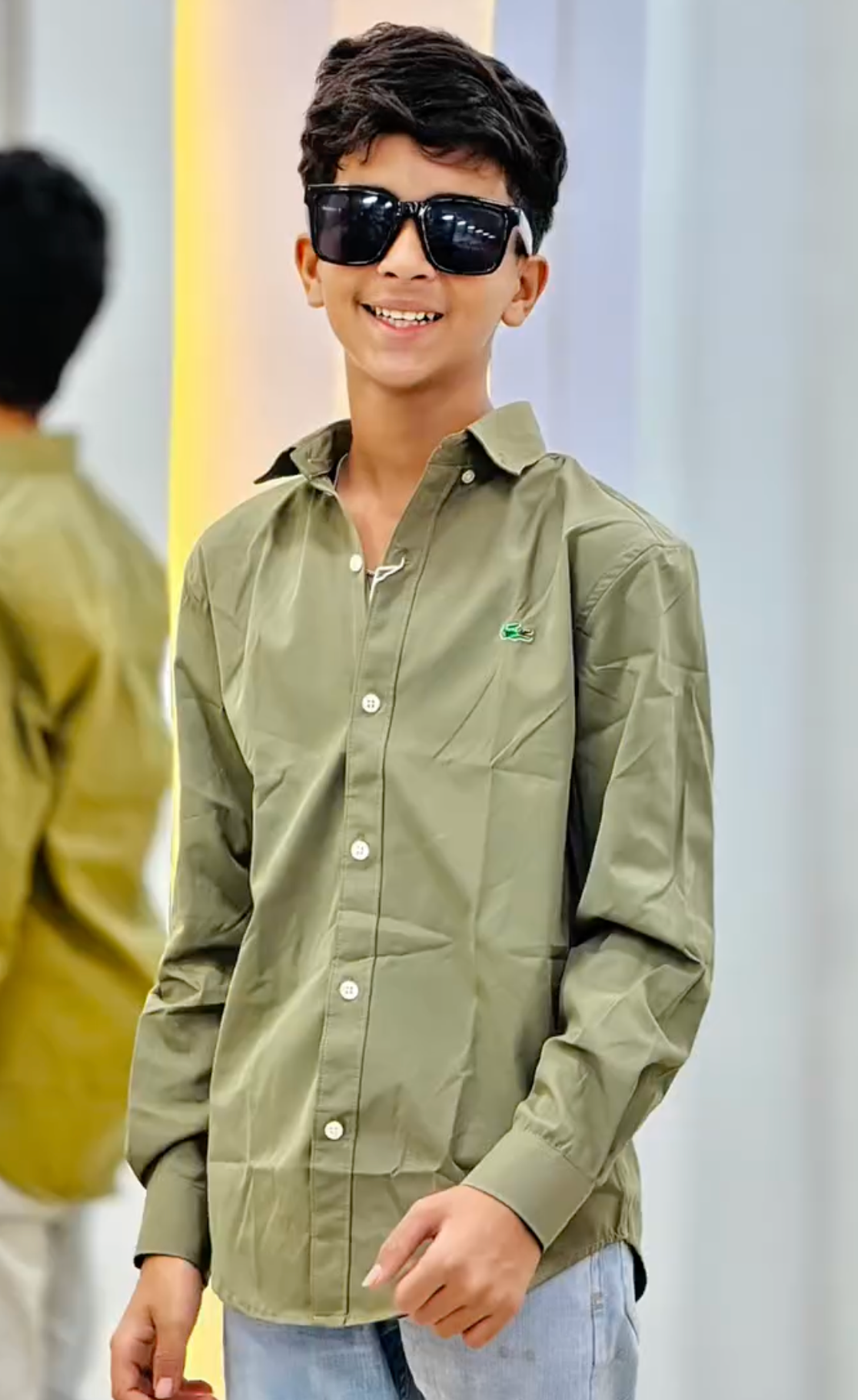 Premium Boys Full Sleeve Cotton Shirt – Classic Casual & Party Wear
