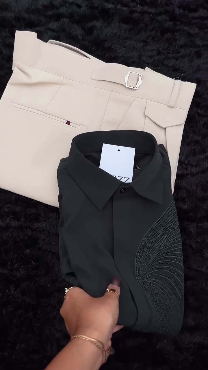Men’s Premium Shirt & Trouser Co-Ord Set – Stylish, Comfortable & Modern Outfit for Casual, Party and Everyday Wear