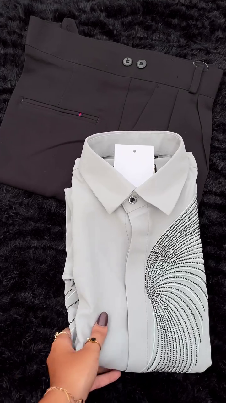 Men’s Premium Shirt & Trouser Co-Ord Set – Stylish, Comfortable & Modern Outfit for Casual, Party and Everyday Wear