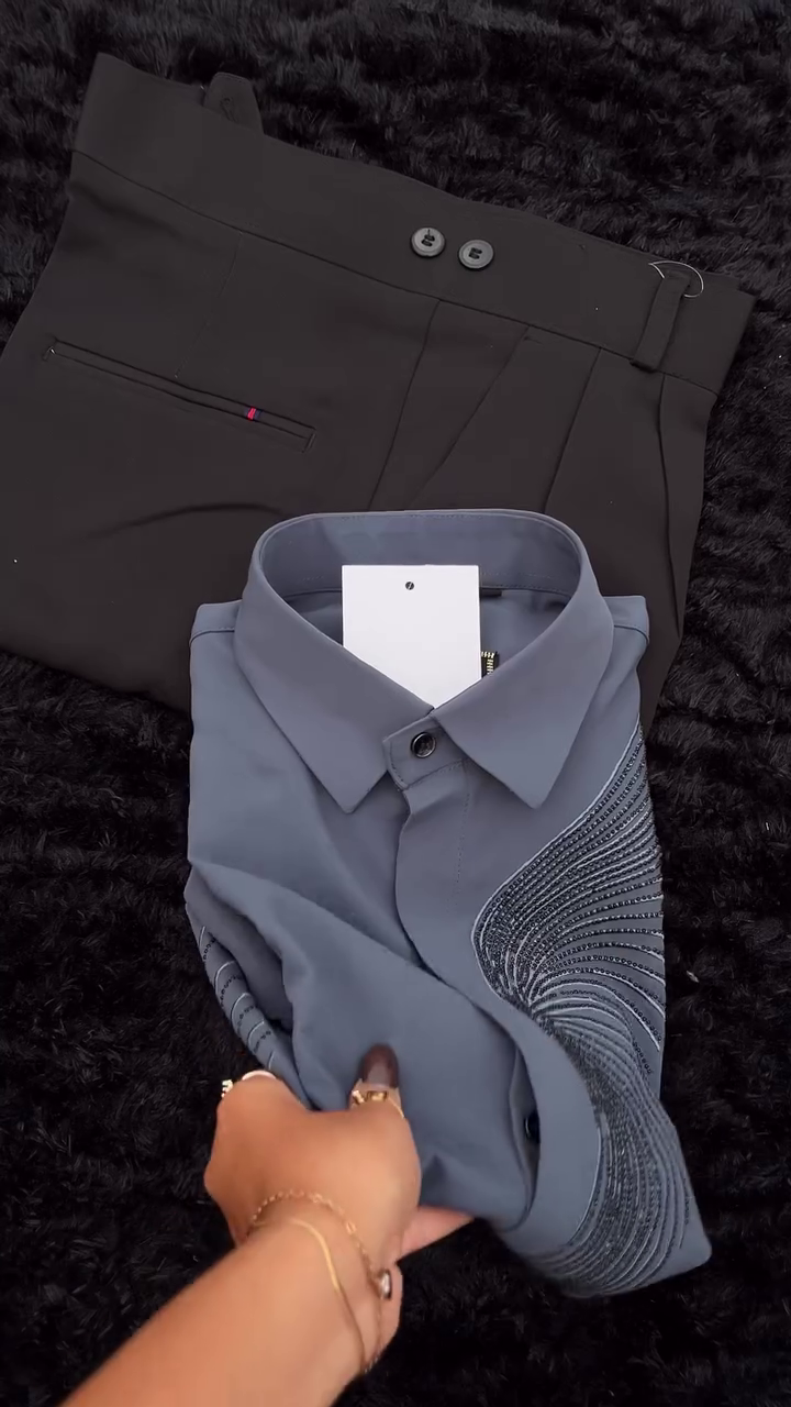 Men’s Premium Shirt & Trouser Co-Ord Set – Stylish, Comfortable & Modern Outfit for Casual, Party and Everyday Wear