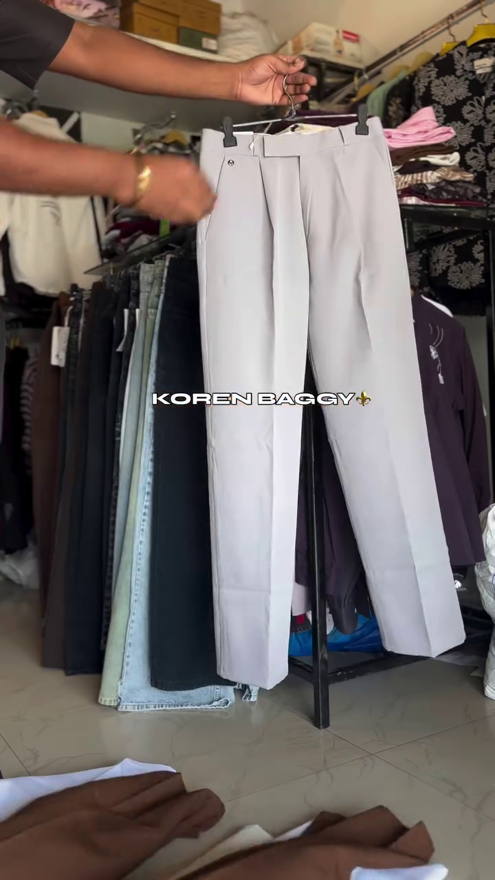 Korean Style Baggy Formal Trousers for Men | Trendy Minimalist Fashion