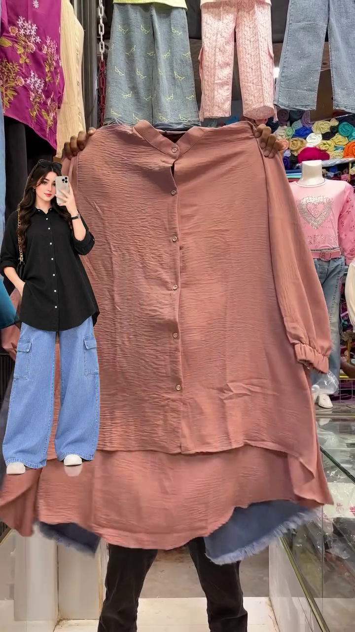 Elegant Beige Button-Down Shirt for Women