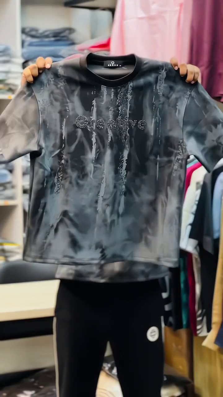 Trendy  Tie-Dye Graphic T-Shirt for Men